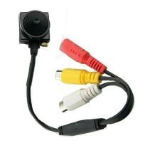 Mini CCTV kamera - 600TVL, 0,5 LUX, 60° pinhole